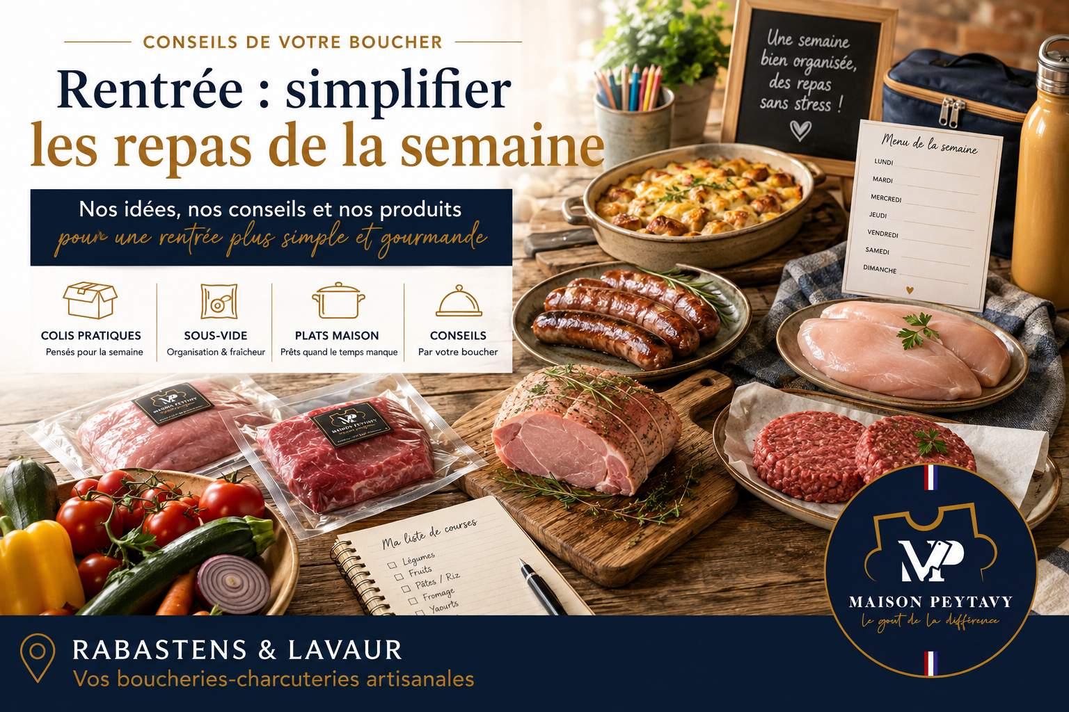 Rentrée : comment simplifier les repas de la semaine sans renoncer à la qualité ?
